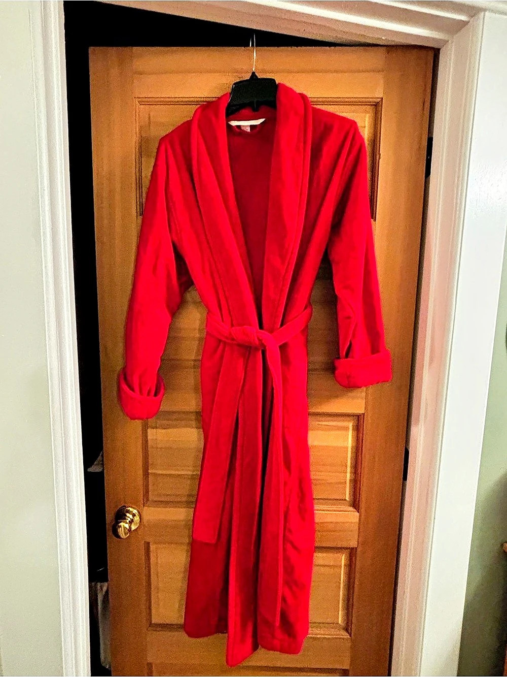 Victoria's Secret Cozy Plush Robe Red Plush Robe XS